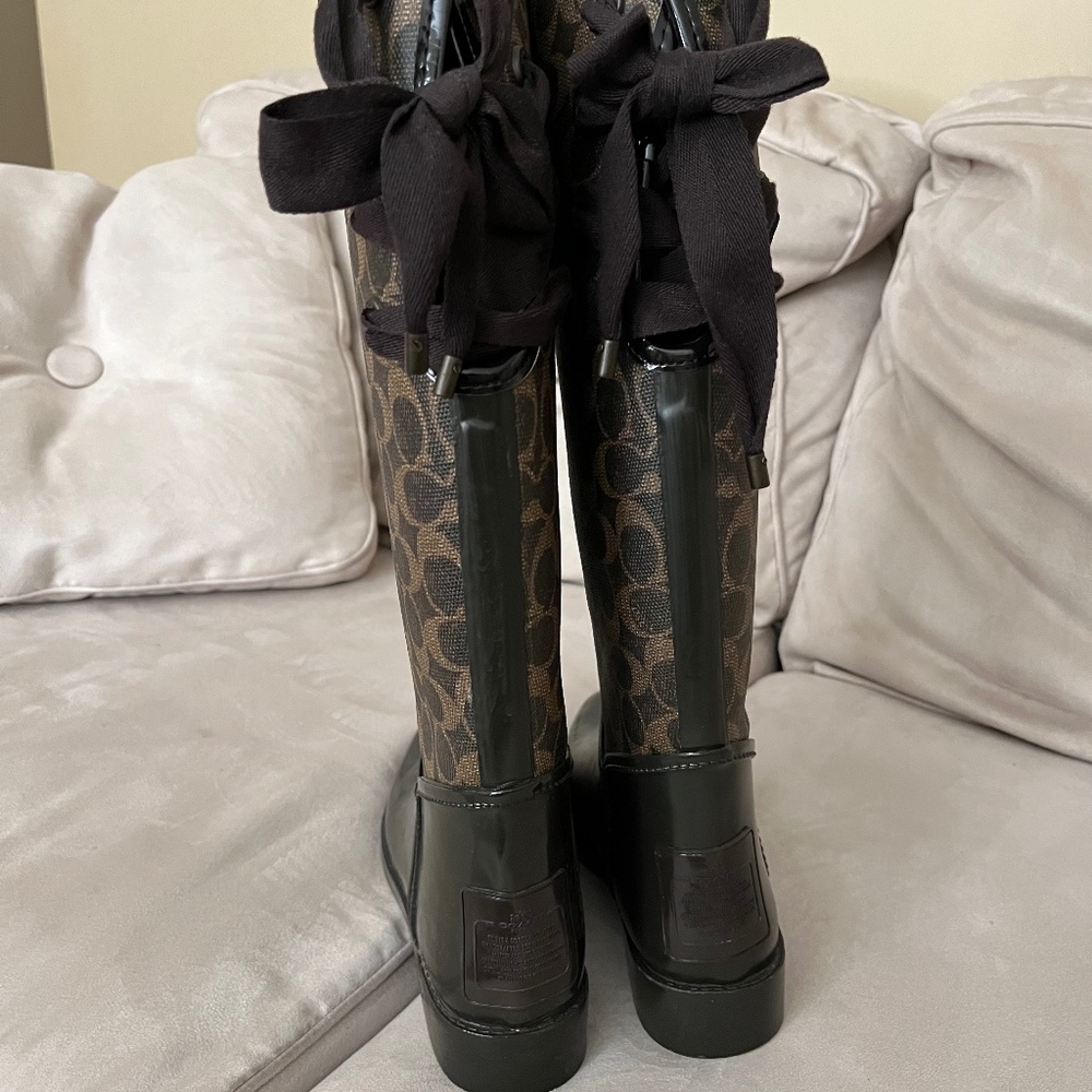 Coach Rain boots